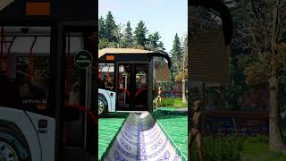 Big Truck Tow Bus vs Upside Down Speedbumps shorts beamng breamngdrive beamngcrashes trucksvs [upl. by Ymeon]