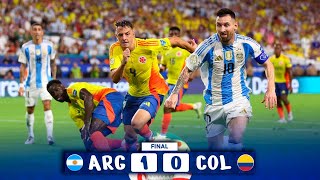 ARGENTINA vs COLOMBIA 10 ¿ROBO En la final de la copa América 2024 [upl. by Irt]