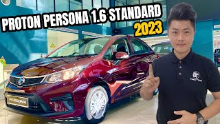 Proton Persona 16 Standard 2023 Ikut Derrick tengok Kereta yang cantik dan Mampu milik ini [upl. by Frankhouse]