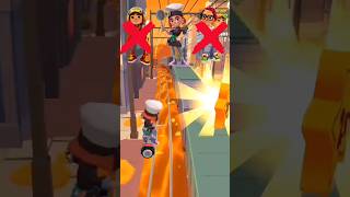 Jack 🆚 Audrey 🆚 Tricky 🤯  subway surfers game 🤩 shorts gaming subwaysurfers mobilegame [upl. by Ecirtnahc]