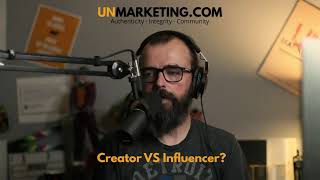 Creator VS Influencer Influencers are Creators [upl. by Khajeh]