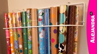 How to Organize Wrapping Paper [upl. by Phaih647]