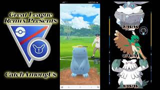 CLOSE MATCH FEATURING THE LEGENDARY DECIDUEYE FT JustinAngel pokemongo greatleague [upl. by Ahseim]