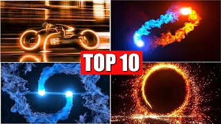 Top 10 Best Intro Templates For YouTube Without Text  No Copyright [upl. by Sykleb]