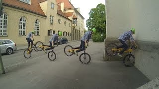 Lukas Spindler quotA Day with my Goproquot Street trial 2014 Inspired Bicycles [upl. by Emmerich]