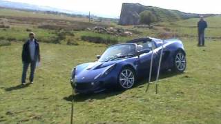 Nick Pollitt Lotus Elise at the Angelsey Car Trial [upl. by Asamot]