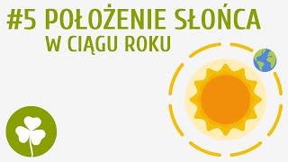 Położenie Słońca w ciągu roku 5  Ja w terenie [upl. by Hoj]