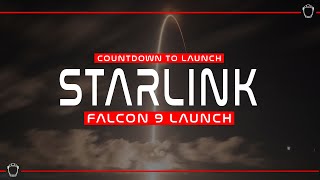 SpaceX Starlink Launch Countdown [upl. by Mercado]