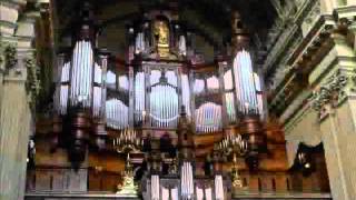 Max Reger Introduktion Passacaglia und Fuge Op 127  Balázs Szabó  Berlin Dom Sauer organ [upl. by Arvo468]