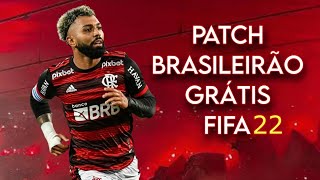 TUTORIAL DE INSTALAÇÃO PATCH BRASILEIRÃO GRÁTIS  FIFA 22 PC [upl. by Htiekram]