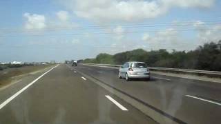 Autoroute A3 en 2x3 CasaRabat [upl. by Galasyn]