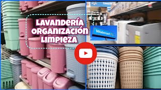 ✅LAVANDERÍA ORGANIZACIÓN WALMART 2024 recorrido🛒 [upl. by Tehr292]