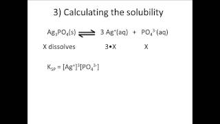 Solubility Calculations [upl. by Nemhauser]