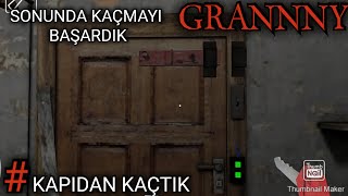 SONUNDA KAÇMAYI BAŞARDIK KAPIDAN KAÇIŞ GRANNY 1 [upl. by Monda]