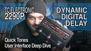 TC Electronic 2290P  Quick Tones Deep User Interface DIve 2290 [upl. by Asoj]