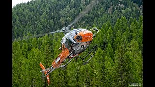 Helicopter H125  FHESB  CMBH  Maximum Pilot View Kit aerial work operation [upl. by Alitta]