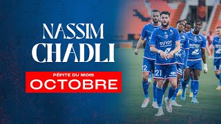 Nassim Chadli pépite du mois dOctobre de Ligue 2 BKT [upl. by Ellekram462]