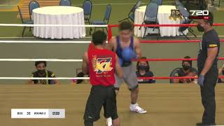 Khuzairi Azim KL7 vs Muhd Haikal Ilmi Elite Boxing Club [upl. by Hsatan289]