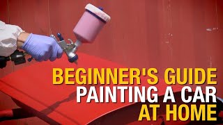 Beginners Guide How To Paint A Car At Home In 4 Easy Steps  Eastwood [upl. by Kama]