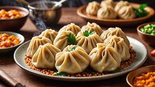 I Made Healthy Rose Momos Dumplings [upl. by Cyd]