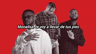 Chris Brown Ft Lojay amp Sarz  Monalisa  Remix   Letra en Español [upl. by Gwyneth]