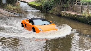 Rufford Ford  Vehicles vs Flooded Ford compilation  51 [upl. by Casavant]