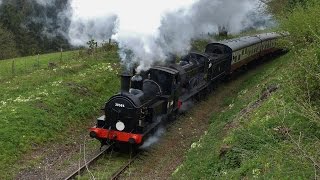 Bodmin amp Wenford Railway SPRING STEAM GALA  02052015 [upl. by Ahseiyn]