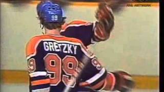 1980NHL  Edmonton  Toronto  Gretzky Scores 6 points [upl. by Bozovich153]