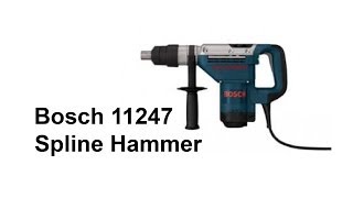 Bosch 11247 Spline Combination Hammer [upl. by Jonas902]