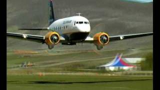 DC3 low pass engine SOUND DC3 [upl. by Irvin]