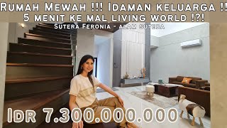 SOLD RUMAH MEWAH  BRAND NEW  5 MENIT KE MAL LIVING WORLD DIJAMIN SUKA  SUTERA FERONIA [upl. by Animahs]