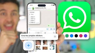 Actualización de WhatsApp 2024 para iPhone y Android 🔥 [upl. by Krishna]