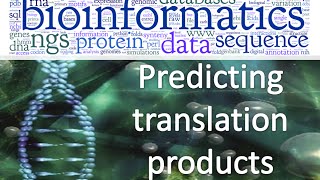 Bioinformatics practical 18 how to predict translation product of a gene sequence [upl. by Sirrep816]