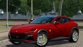 2023 Ferrari Purosangue  City Car Driving  Logitech G29 [upl. by Brandyn]