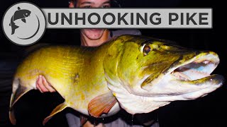 How To Handle and Unhook Pike [upl. by Akitan]