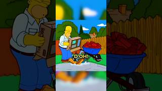 Homer Tries to Build a BBQ Grill 🍖🤣 shorts [upl. by Learsiy]