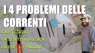 I PROBLEMI DELLE CORRENTI  Carteggio oltre 12 miglia Patente nautica maxi lezione sulle correnti 🌊⛵ [upl. by Aicilaanna449]