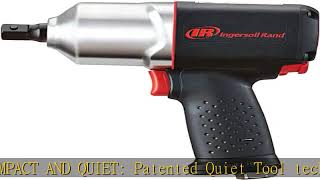 Ingersoll Rand 2135QXPA 12quot Drive Air Impact Wrench Quiet Technology 1100 ftlbs Powerful Nut B [upl. by Nannahs]