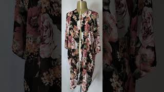 hermosos kimonos para la playa moda coserfacil [upl. by Eniretac]