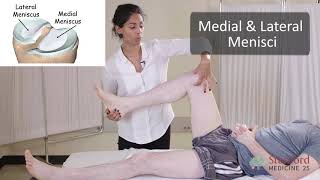 The Exam for Knee Pain  Stanford Medicine 25 [upl. by Tower283]