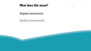 Topic 4 How are services assessed and rated [upl. by Llerdna]