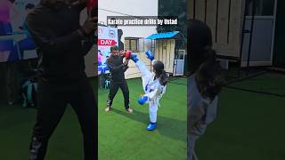 KARATE PRACTICE DRILLS BY USTAD trending ytshorts shorts karate motivational [upl. by Eliott]