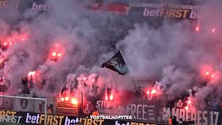 Pyroshow Antwerp • Royal Antwerp FC  Club Brugge 12 05052024 [upl. by Iiette223]