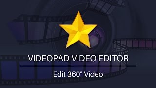 How to Edit 360 Videos  VideoPad Video Editor Tutorial [upl. by Stevenson86]