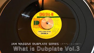 What is Dubplate vol3 ダブプレートって何？ DRIBBLA  Family Song JM Dub リリックビデオ [upl. by Tomkin498]