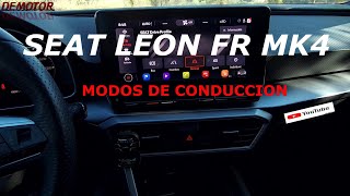 SEAT LEON FR 2023 MODOS DE CONDUCCIÓN [upl. by Prisilla]