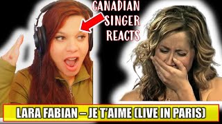 THE CROWD MAKES HER CRY 🤯 LARA FABIAN REACTION  JE TAIME MUSIC REACION VIDEO 2023 musicreaction [upl. by Harelda]