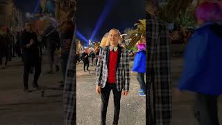 Carnival in Viareggio 🇮🇹  Arrnaldo Mangini shorts carnival comedy [upl. by Adnik]