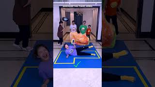 Quilt rolling challenge Roll to the designated area to get a Super big rewardfunfamilyfamilygames [upl. by Adnahcir]