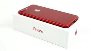 Распаковка iPhone 7 и 7 Plus PRODUCT RED с неожиданным финалом [upl. by Derina]